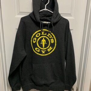 GOLDS GYM Mens black hoodie